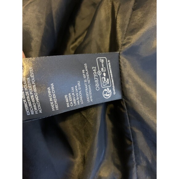 We The Free Free People Fast Lane Metallic Gold Vegan Leather Moto Jacket Small - Picture 14 of 16